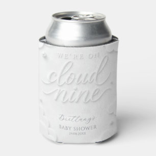 We're on Cloud Nine Baby Shower Can Cooler