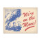 We're On the Move Retro Change of Address Postcard