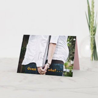 We're Pregnant I Announcement