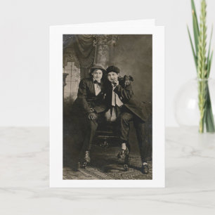 We're So Much Alike Lesbian Vintage Greeting Card