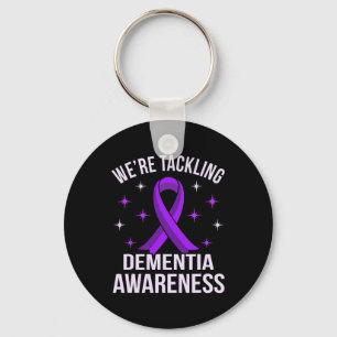 We're Tackling Dementia Awareness Heimerheimer's P Key Ring