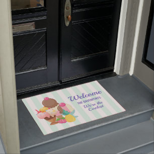 We're The Coolest Ice Cream Welcome Doormat