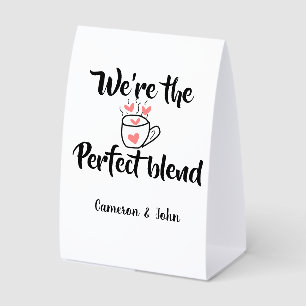 We're the perfect blend coffee love valentine'name
