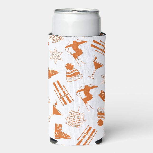 We're Up To Snow Good Bachelorette Seltzer Can Cooler (Seltzer Front)