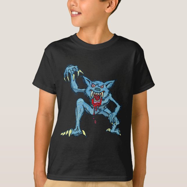 Werewolf Attack T-Shirt (Front)
