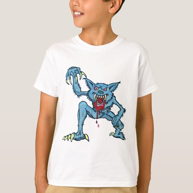 Werewolf Attack T-Shirt (Front)