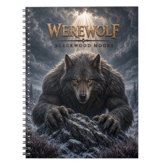 Werewolf Blackwood Moors Dark Cinema Notebook