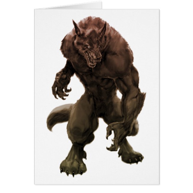 Werewolf Card (Front)