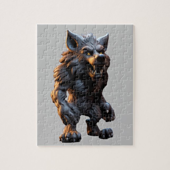 Werewolf Figure Jigsaw Puzzle (Vertical)