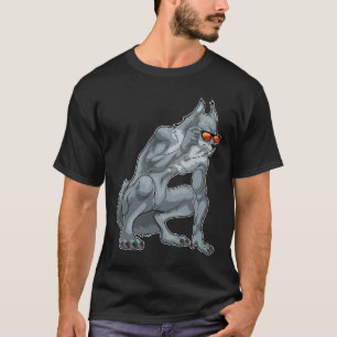 Werewolf Halloween Sunglasses T-Shirt