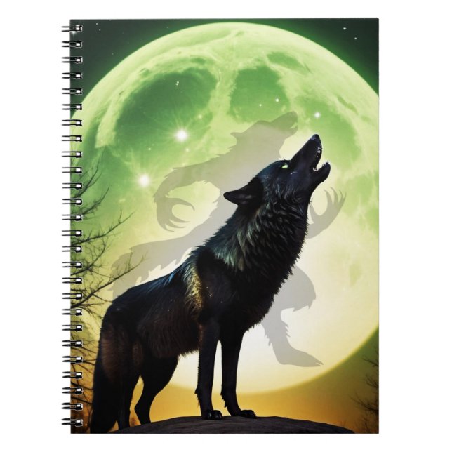 Werewolf Howl Notebook (Front)