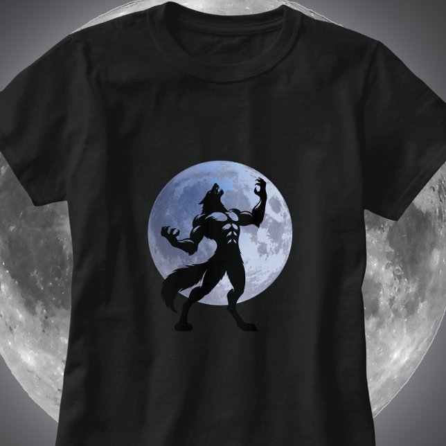 Werewolf Howling - Full Moon  T-Shirt (Creator Uploaded)