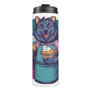 Werewolf Ice Cream Stand Thermal Tumbler
