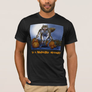 Werewolf in Pumpkin Patch T-Shirt