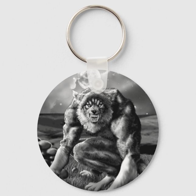 werewolf key ring (Front)