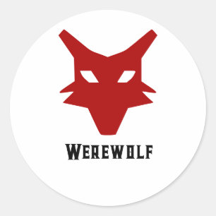 Werewolf Laptop Sticker