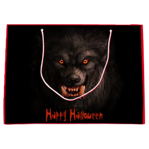 Werewolf (Lycanthropy) Halloween Large Gift Bag