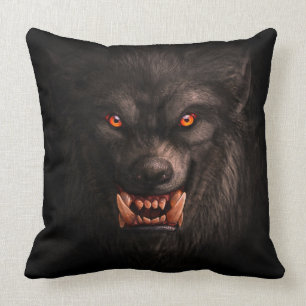 Werewolf (Lycanthropy) Throw Pillow