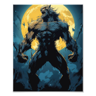 Werewolf Monster  Photo Print