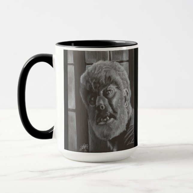 Werewolf Mug (Left)