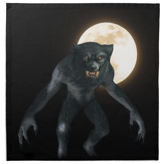 Werewolf Napkin