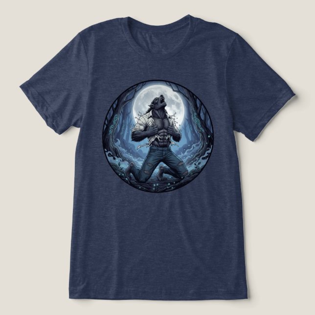 Werewolf Rips Shirt (Design Front)
