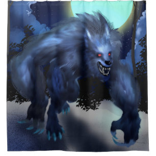 Werewolf Shower Curtain