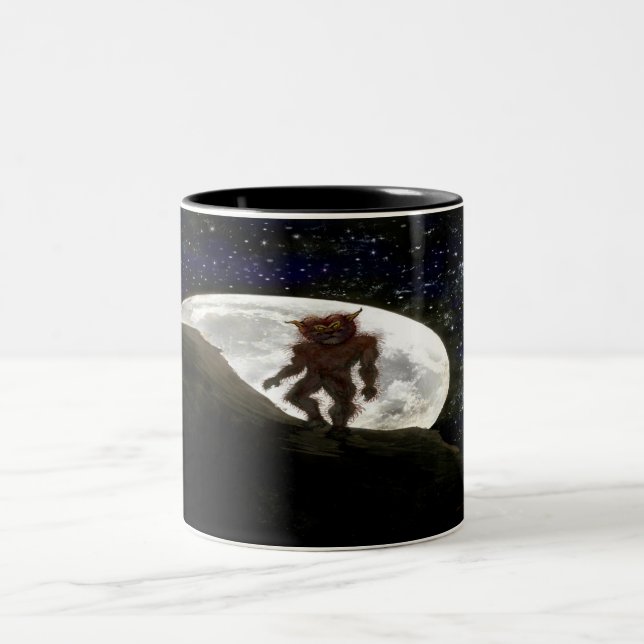 Werewolf Two-Tone Coffee Mug (Center)
