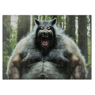 Werewolf Who Ate The Whole Village cutting board