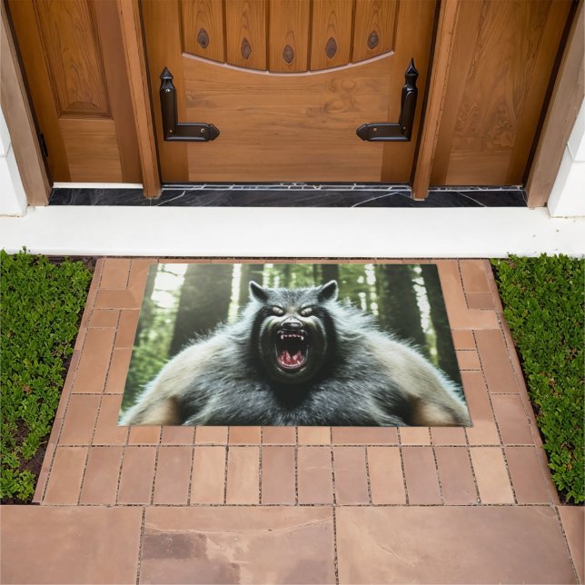 Werewolf Who Ate The Whole Village doormat (Outdoor)