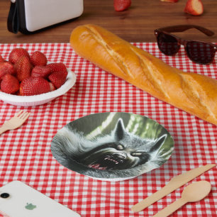 Werewolf Who Ate The Whole Village paper bowls Plate