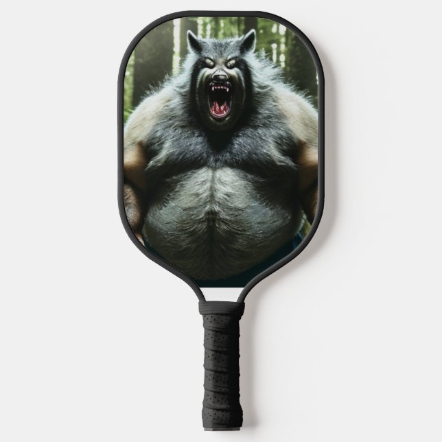 Werewolf Who Ate The Whole Village pickleball padd Paddle (Front)
