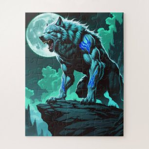 Werewolf - Wolf Themed Jigsaw Puzzle