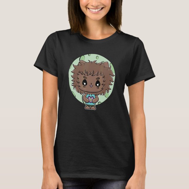 Werewolf Wolf With Heart Mythology Lycanthrop For  T-Shirt (Front)