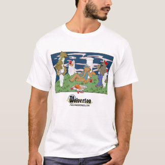 Werewolves Having Pizza Men's T-Shirt