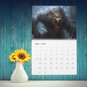 Werewolves Wolf Lycan Animal Calendar