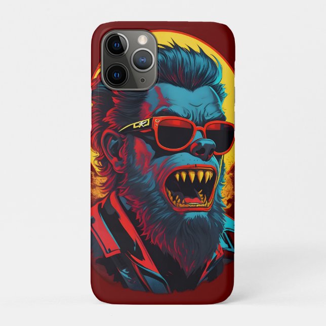 Werewolves Zombie Case-Mate iPhone Case (Back)