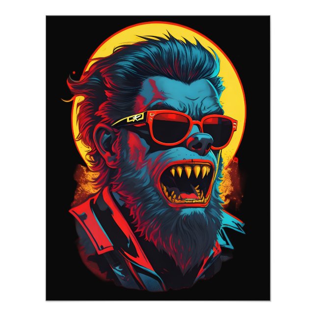 Werewolves Zombie Photo Print (Front)