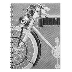 Werner Motorcycle, 1898 Notebook