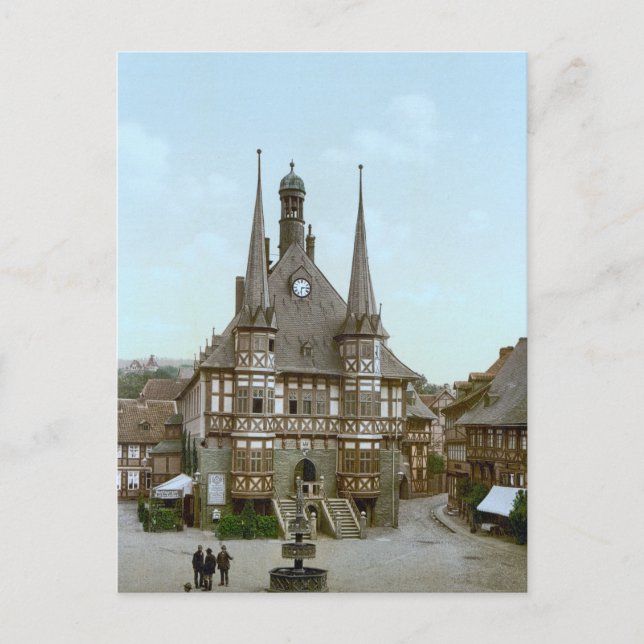 Wernigerode (c. 1900) postcard (Front)
