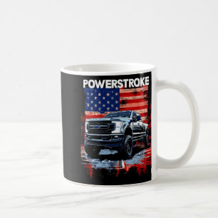 Werstroke Single Cab Truck American Flag New Body  Coffee Mug