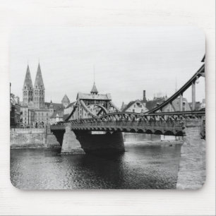 Weser Bridge, Bremen, c.1910 Mouse Pad