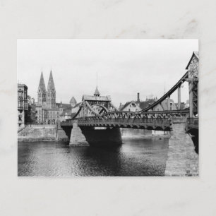Weser Bridge, Bremen, c.1910 Postcard