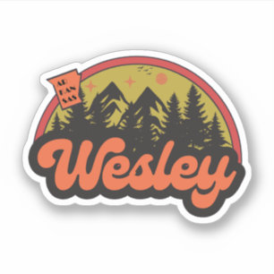 Wesley, Arkansas Sticker