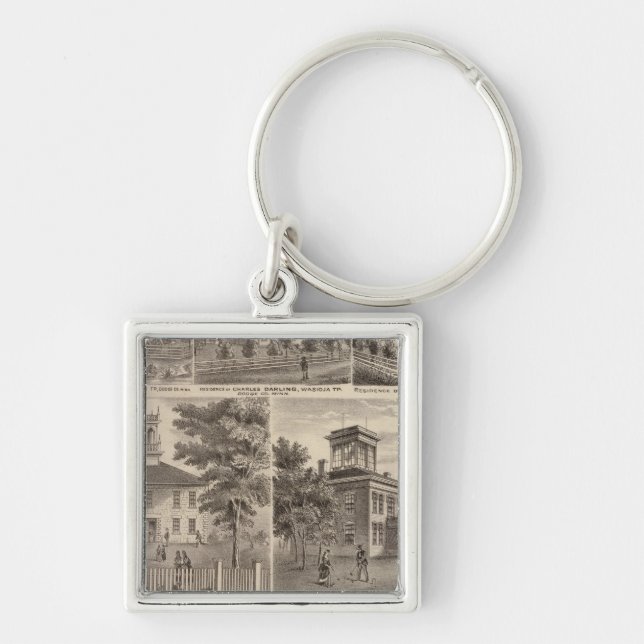 Wesleyan Methodist Seminary, Wasioja, Minnesota Key Ring (Front)