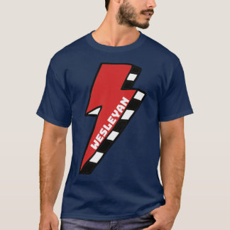 Wesleyan University Lightning Bolt T-Shirt