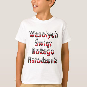 Wesolych Swiat Bozego Narodzenia T-Shirt