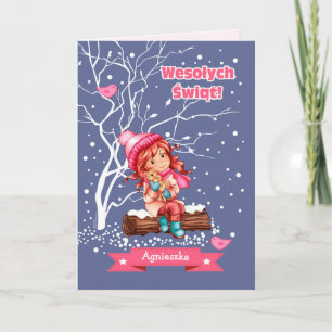 Wesołych Świąt. Christmas Cards in Polish