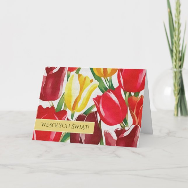 Wesołych Świąt. Easter Cards in Polish (Front)