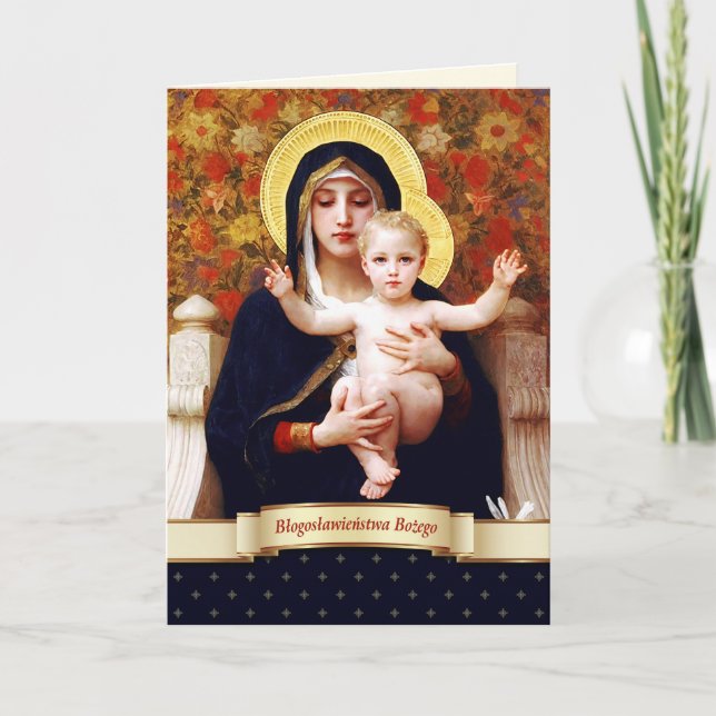 Wesolych Swiat. Fine Art Christmas Cards in Polish (Front)